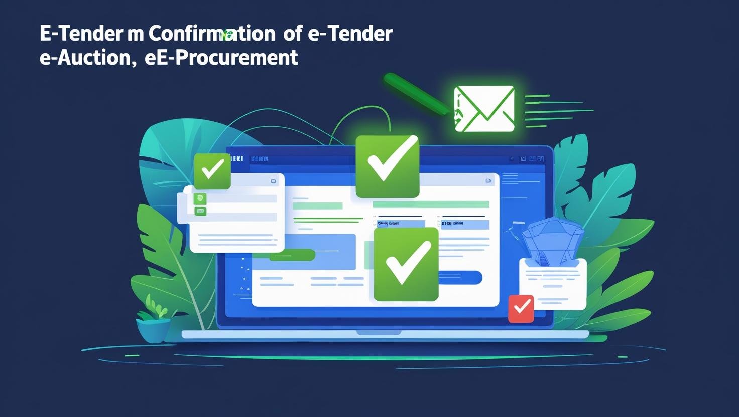 e-Tender, e-Auction & e-Procurement Confirming