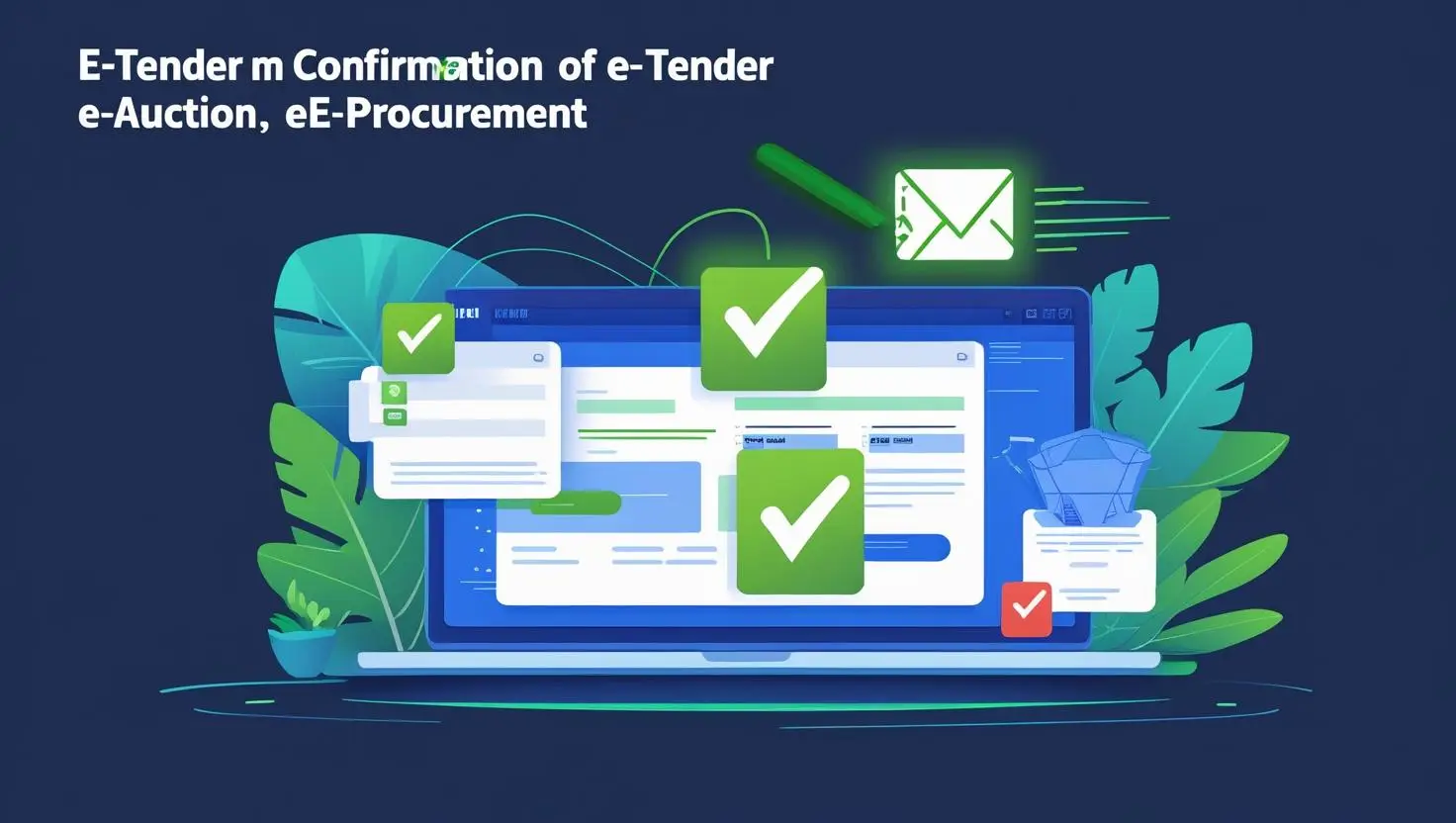 e-Tender, e-Auction & e-Procurement Confirming
