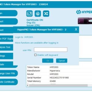 Class 3 Digital Signature Certificates (DSC) Signing or Encryption for Individual or Organization with Token & GST for 2 years and free download support.